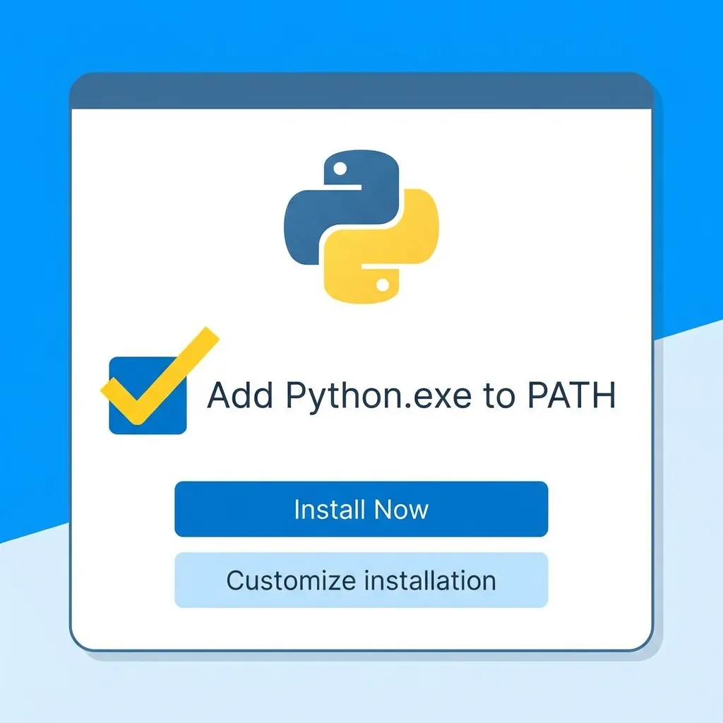 Installation Python sur Windows